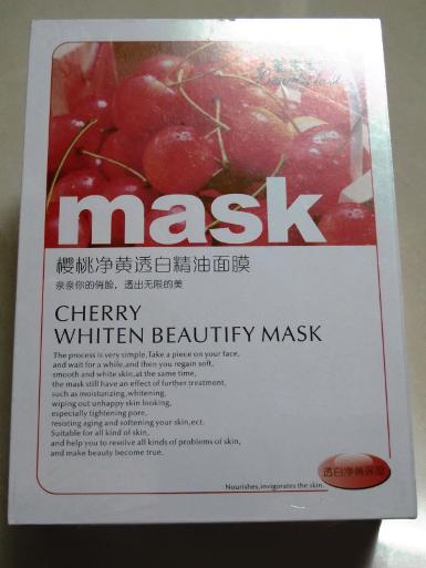 Cherry Whiten Mask มาส์กเชอร์รี่ 10ซอง