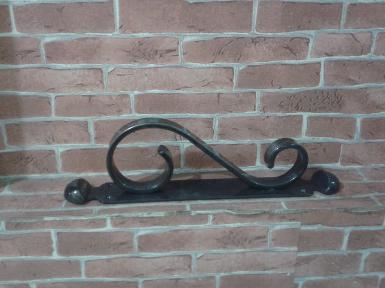 Iron Door Handle Item code IDH003 size long 300 mm. wide 40 mm.