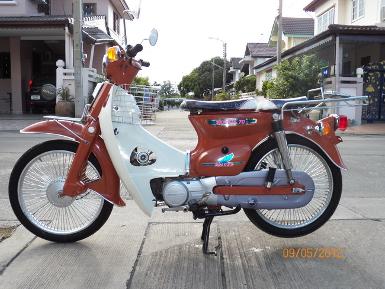 11.C70..สีครีมคาราเมล..(คันที่11)..เครื่องดรีม+ภาษีปี54+ชุดโอนราคา..23,000 บาท