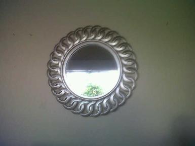 Wooden Mirror Code100B size 100 cm.