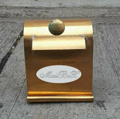 Mail box material is brass.we make to order and make to design