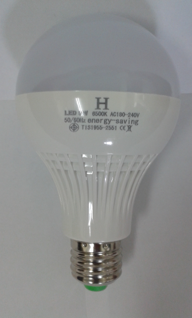 หลอดไฟLED 9W ,AC180-240V 